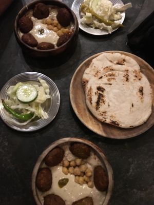 Hummus falafel  at Happiness in El Nido