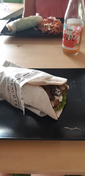 Wrap bien garni at Le P'tit Chez Moi in Bordeaux