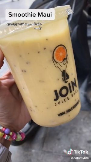 Maui Smoothie at JOIN Juice Bars - Paleon Patron Germanou in Thessaloniki