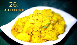 VEGAN CALIFLOWER at Flavor of India in Santa Barbara