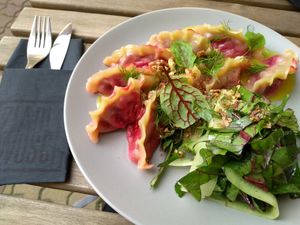 Pierogi at Zjadliwości in Lodz