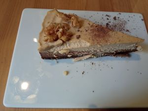 Ciasto moccha at Zjadliwości in Lodz