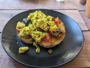Shakshuka at The Botanist in Wellington