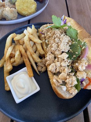 Tofu banh mi   at The Botanist in Wellington