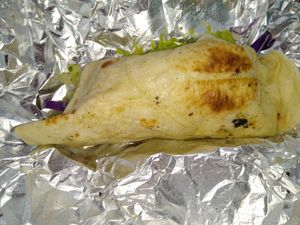 Del Rey taco at The Vegan Nom - E Cesar Chavez  in Austin