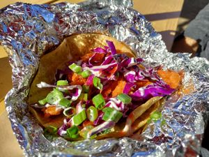 Korean BBQ at The Vegan Nom - E Cesar Chavez  in Austin