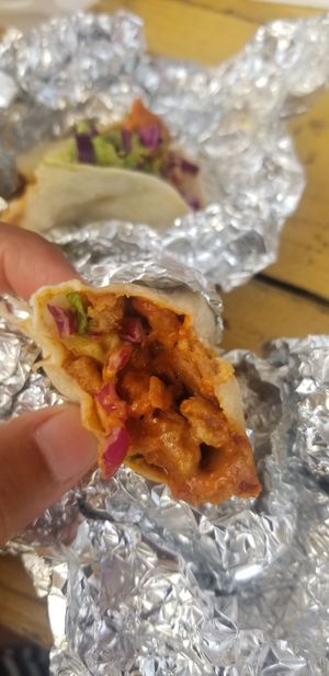 Birdie Sanders 😍 at The Vegan Nom - E Cesar Chavez  in Austin