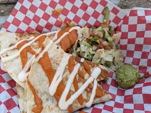 Hella Quesadilla at The Vegan Nom - E Cesar Chavez  in Austin