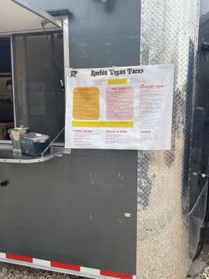 Menu  at The Vegan Nom - E Cesar Chavez  in Austin