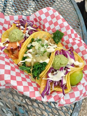 Tacos at The Vegan Nom - E Cesar Chavez  in Austin