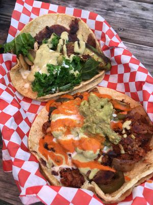 Bean diablo and avocado  at The Vegan Nom - E Cesar Chavez  in Austin