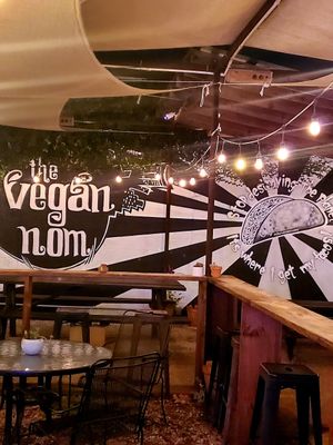 Putside at The Vegan Nom - E Cesar Chavez  in Austin