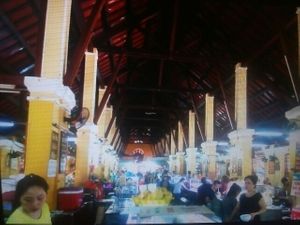 Hoi An Market (food is in the building) at Mrs. Diep in Hoi An