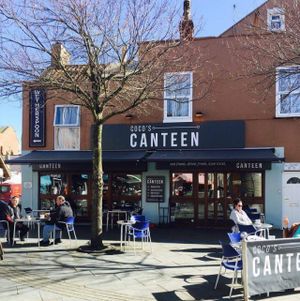 shop front at Coco's Canteen  in Weston-super-mare