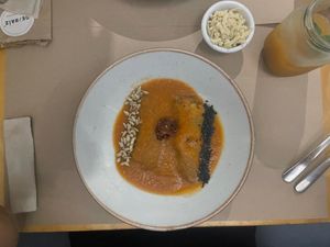 Lasagna de espinaca at De/Raiz Cocina Café - Calle 65 in Bogota