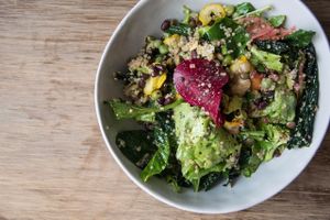 Ensalada de la barra at De/Raiz Cocina Café - Calle 65 in Bogota