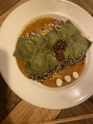 Ravioli   at De/Raiz Cocina Café - Calle 65 in Bogota