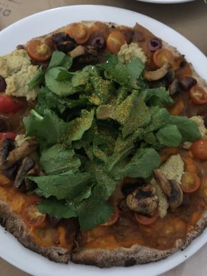 Pizza at De/Raiz Cocina Café - Calle 65 in Bogota