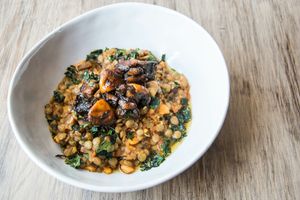 Lentils at De/Raiz Cocina Café - Calle 65 in Bogota