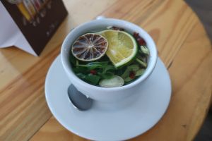 Aromatica tea at De/Raiz Cocina Café - Calle 65 in Bogota