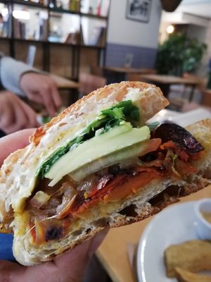 Sandwich at De/Raiz Cocina Café - Calle 65 in Bogota