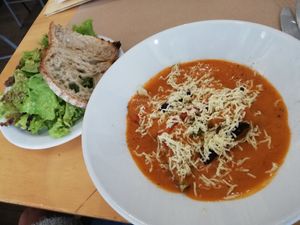 Lasagna at De/Raiz Cocina Café - Calle 65 in Bogota