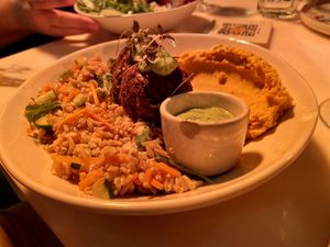 Meatball and oats at The Therapist - LxFactory in Lisbon