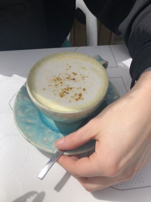 Kurkuma Latte   at The Therapist - LxFactory in Lisbon