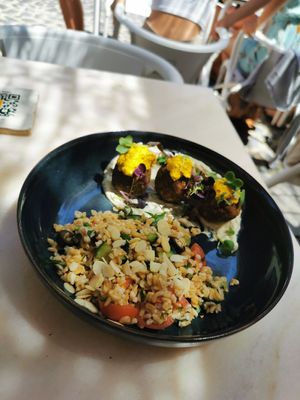 No Meat balls - a dream combo at The Therapist - LxFactory in Lisbon