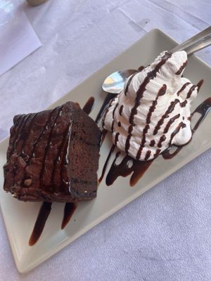 Choc cake  at Apollon in Corfu