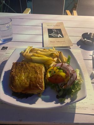 Vegan moussaka   at Apollon in Corfu