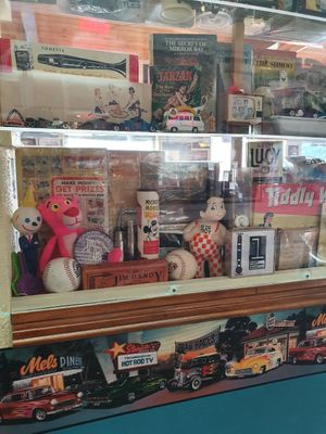 Fun collection! at Jim Dandy Restaurant  in Portland