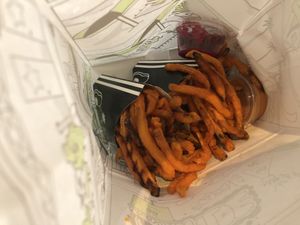 Sweet potato fries  at Beatnic - Williamsburg in Brooklyn