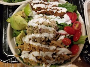 Quinoa Taco Salad - Delicious!!! :) at Sweets By Chloe in New York City