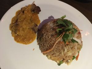 Vegan Nasi Goreng at Lime in Galway