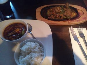 Vegan duck at Lime in Galway