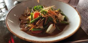 Seitan Stir Fry at Lime in Galway