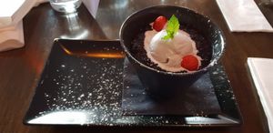 Black Rice Pudding at Lime in Galway