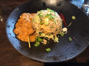 Vegan Nasi Goreng at Lime in Galway