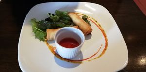 Vegan starter at Lime in Galway