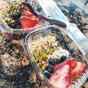 Açaí Bowls with 15g Plant Protein Added at Honey Cup Coffee and Kitchen in Oxnard