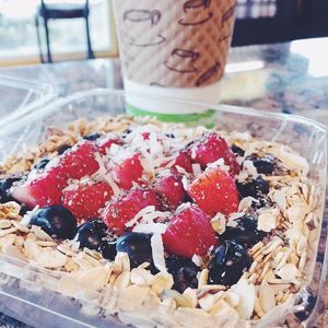 Organic Açaí Bowl at Honey Cup Coffee and Kitchen in Oxnard