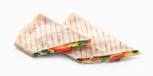 gozleme with cheese and tomatoes at Star Kebab in Chisinau