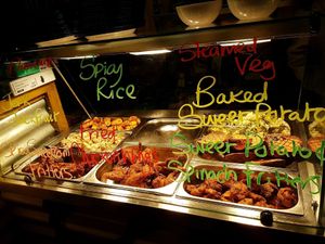 Jerk Shack counter at Jerk Shack in Manchester