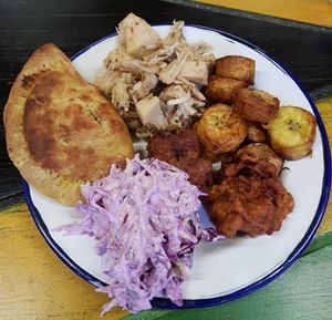 Great food for only £5.50 at Jerk Shack in Manchester