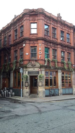 Building outside  at Trof NQ in Manchester