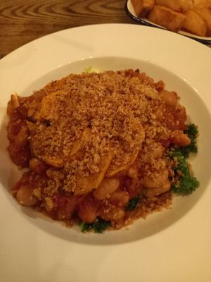 Vegan bean stew at Trof NQ in Manchester