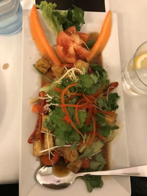 Tofu & Veggies Vegan & Spicy at Thai Royal in Neuss