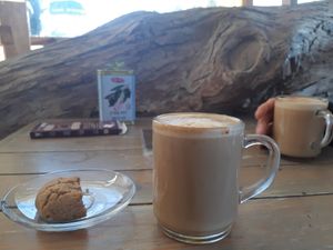 קפה at Mauna - Vegan Kitchen in Mitzpe Ramon