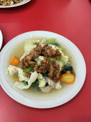 Capcay (mixed veggies)  at Alay Vegetarian in Singaraja